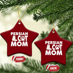 Proud Persian Cat Mom Ceramic Ornament Fluffy Cat Lover Gift For Her TS12 Print Your Wear