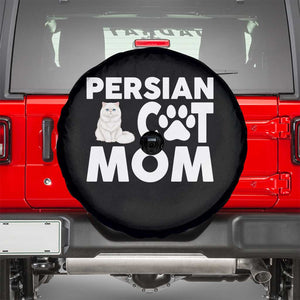 Proud Persian Cat Mom Spare Tire Cover Fluffy Cat Lover Gift For Her TS12 Black Print Your Wear
