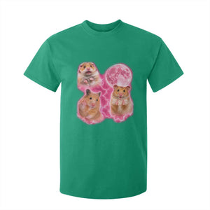 Three Hamsters Retro Graphic T Shirt For Kid Small Pet Lover Gift Idea TS12 Irish Green Print Your Wear