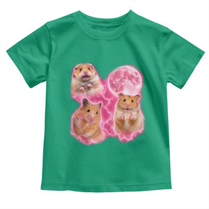 Three Hamsters Retro Graphic Toddler T Shirt Small Pet Lover Gift Idea TS12 Irish Green Print Your Wear