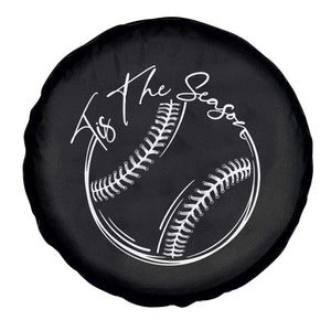 Aesthetic Tis The Season Baseball Graphic Spare Tire Cover Sports Fan Gift TS12 Print Your Wear