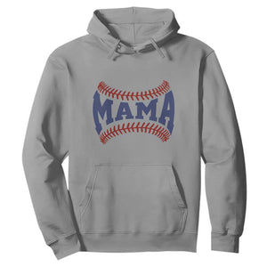 Game Day Baseball Mama Hoodie Proud Mom Gift TS12 Sport Gray Print Your Wear