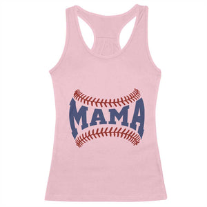 Game Day Baseball Mama Racerback Tank Top Proud Mom Gift TS12 Light Pink Print Your Wear