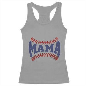 Game Day Baseball Mama Racerback Tank Top Proud Mom Gift TS12 Sport Gray Print Your Wear