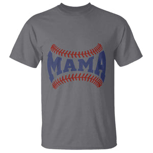 Game Day Baseball Mama T Shirt Proud Mom Gift TS12 Charcoal Print Your Wear