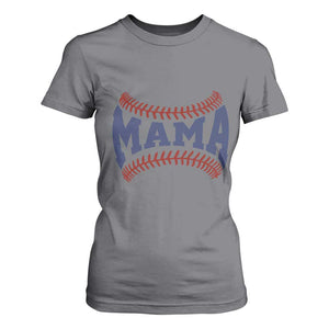Game Day Baseball Mama T Shirt For Women Proud Mom Gift TS12 Charcoal Print Your Wear