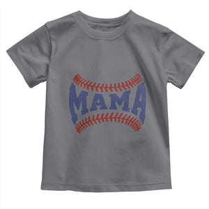 Game Day Baseball Mama Toddler T Shirt Proud Mom Gift TS12 Charcoal Print Your Wear