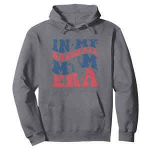 In My Baseball Mom Era Hoodie Game Day Sports Mom TS12 Charcoal Print Your Wear