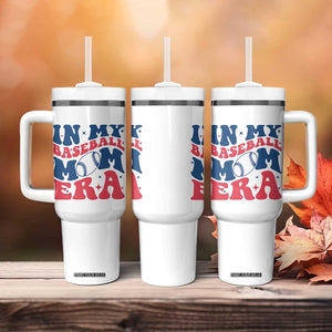 In My Baseball Mom Era Tumbler With Handle Game Day Sports Mom TS12 Print Your Wear