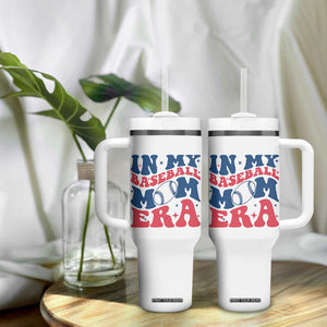 In My Baseball Mom Era Tumbler With Handle Game Day Sports Mom TS12 Print Your Wear