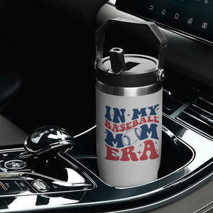In My Baseball Mom Era Flip Straw Tumbler Game Day Sports Mom TS12 Print Your Wear
