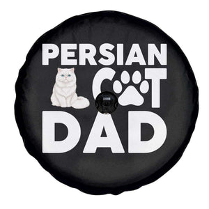 Proud Persian Cat Dad Spare Tire Cover Funny Fluffy Cat Lover Gift TS12 Print Your Wear
