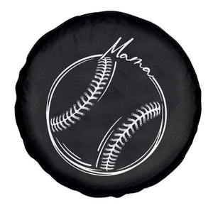 Baseball Mama Graphic Spare Tire Cover Game Day Gift For Baseball Moms TS12 Print Your Wear