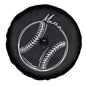 Baseball Mama Graphic Spare Tire Cover Game Day Gift For Baseball Moms TS12 Print Your Wear