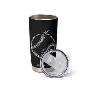 Baseball Mama Graphic Tumbler Cup Game Day Gift For Baseball Moms TS12 Print Your Wear