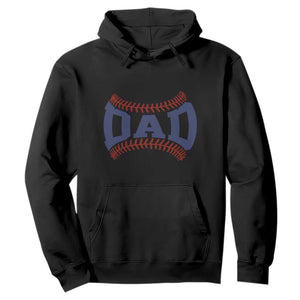 Proud Baseball Dad Hoodie Game Day Gift For Him TS12 Black Print Your Wear