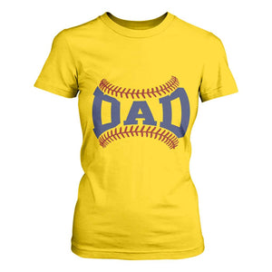 Proud Baseball Dad T Shirt For Women Game Day Gift For Him TS12 Daisy Print Your Wear