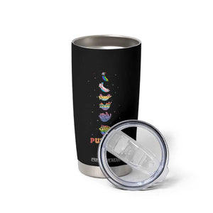 Purride Rainbow Cat Moon Cycles Tumbler Cup LGBQT Pride Feline Space