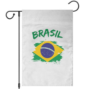 Vintage Brasil Flag Garden Flag Brazilian Heritage Pride