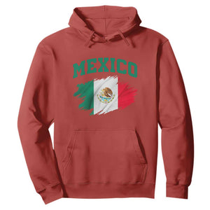 Retro Vintage Mexico Flag Hoodie Mexican Pride Gift