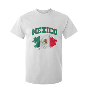 Retro Vintage Mexico Flag T Shirt For Kid Mexican Pride Gift