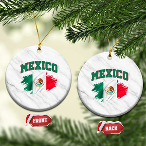 Retro Vintage Mexico Flag Ceramic Ornament Mexican Pride Gift