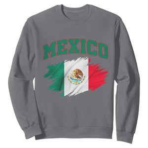 Retro Vintage Mexico Flag Sweatshirt Mexican Pride Gift