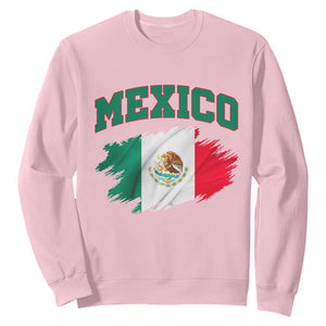 Retro Vintage Mexico Flag Sweatshirt Mexican Pride Gift
