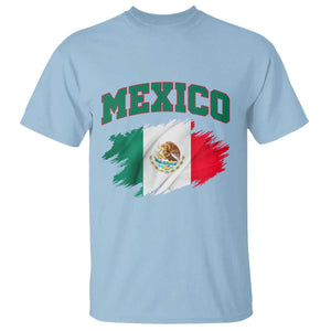 Retro Vintage Mexico Flag T Shirt Mexican Pride Gift