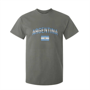 Throwback Argentina Pride T Shirt For Kid Vintage Flag Heritage Gift
