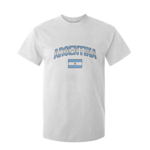 Throwback Argentina Pride T Shirt For Kid Vintage Flag Heritage Gift