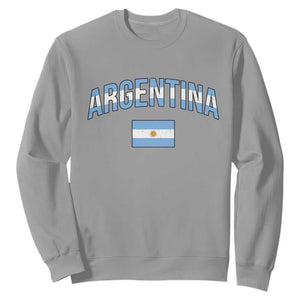 Throwback Argentina Pride Sweatshirt Vintage Flag Heritage Gift