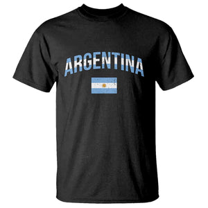 Throwback Argentina Pride T Shirt Vintage Flag Heritage Gift
