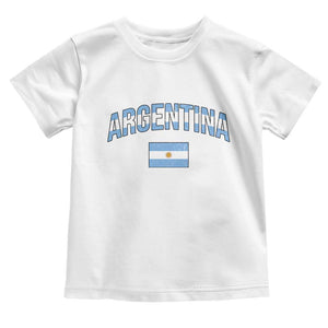 Throwback Argentina Pride Toddler T Shirt Vintage Flag Heritage Gift
