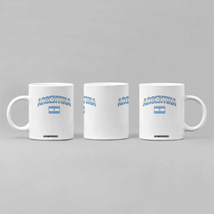 Throwback Argentina Pride Coffee Mug Vintage Flag Heritage Gift