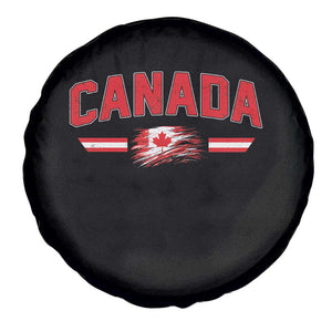 Vintage Canada Flag Spare Tire Cover Maple Leaf Heritage Gift