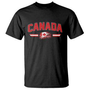 Vintage Canada Flag T Shirt Maple Leaf Heritage Gift