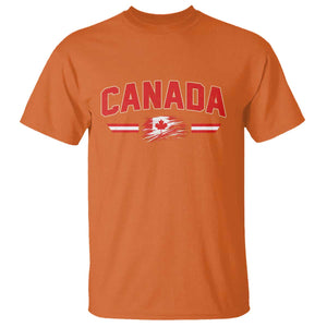 Vintage Canada Flag T Shirt Maple Leaf Heritage Gift