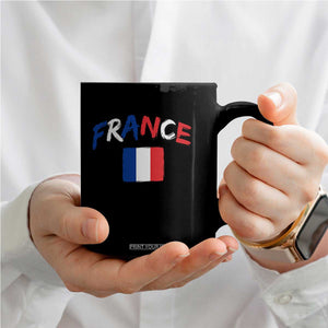 Vintage France Flag French Heritage Graphic Coffee Mug