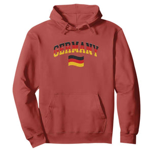 Vintage Germany Flag Hoodie Black Red Gold German Heritage Gift