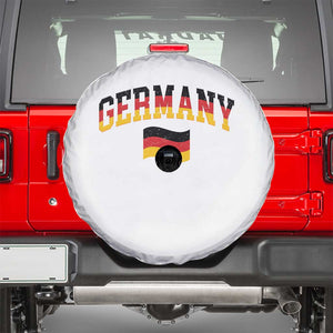 Vintage Germany Flag Spare Tire Cover Black Red Gold German Heritage Gift