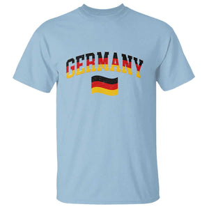 Vintage Germany Flag T Shirt Black Red Gold German Heritage Gift