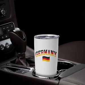 Vintage Germany Flag Tumbler Cup Black Red Gold German Heritage Gift