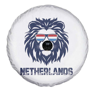 Cool Dutch Lion With Sunglasses Spare Tire Cover Netherlands Pride Gift