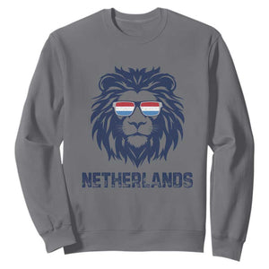 Cool Dutch Lion With Sunglasses Sweatshirt Netherlands Pride Gift