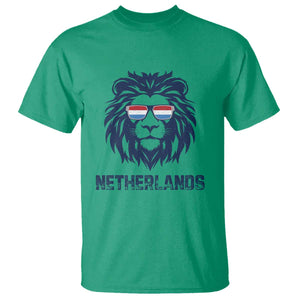 Cool Dutch Lion With Sunglasses T Shirt Netherlands Pride Gift