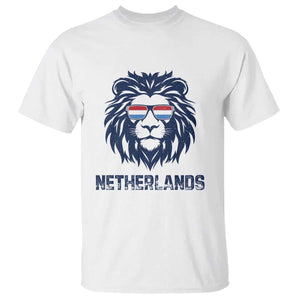 Cool Dutch Lion With Sunglasses T Shirt Netherlands Pride Gift