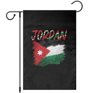 Vintage Jordan Pride Garden Flag Proud Jordanian Roots Gift