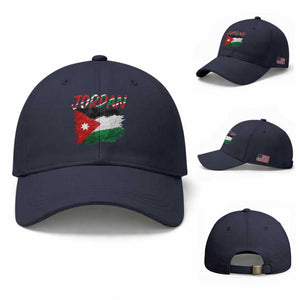 Vintage Jordan Pride Baseball Cap Proud Jordanian Roots Gift