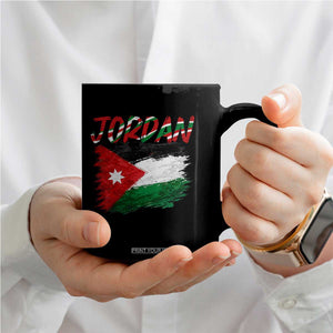 Vintage Jordan Pride Coffee Mug Proud Jordanian Roots Gift